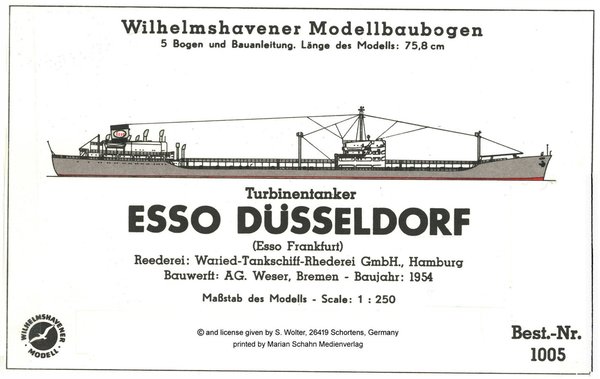 ESSO DÜSSELDORF Tanker