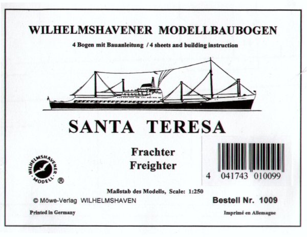 SANTA TERESA Frachter / Freighter