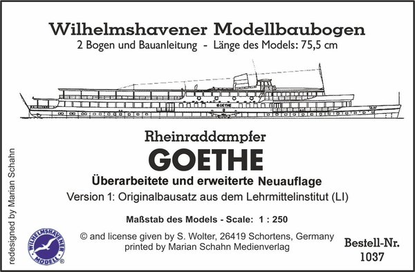 GOETHE Rheinraddampfer