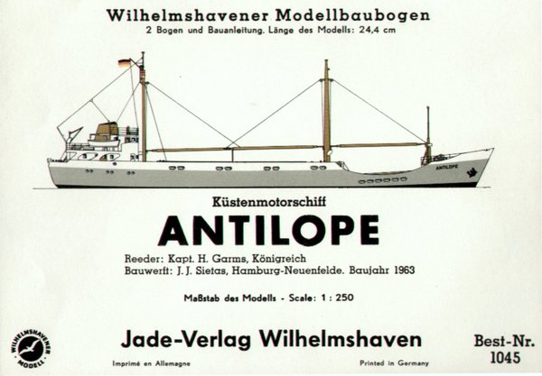 ANTILOPE Frachter / Freighter
