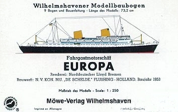 EUROPA (3) ex KUNGSHOLM Passagierschiff