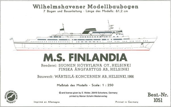 FINLANDIA Fahrgastschiff
