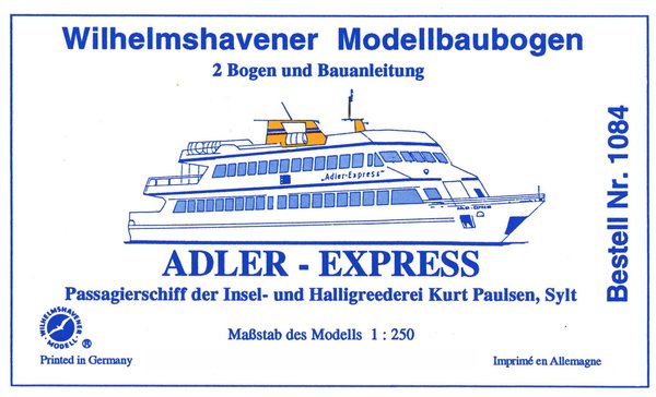 ADLER - EXPRESS Bäderschiff