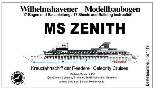 MS ZENITH Passagierschiff