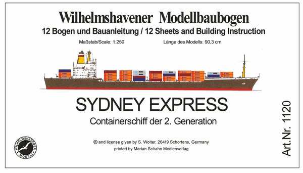 MS SIDNEY EXPRESS Containerschiff