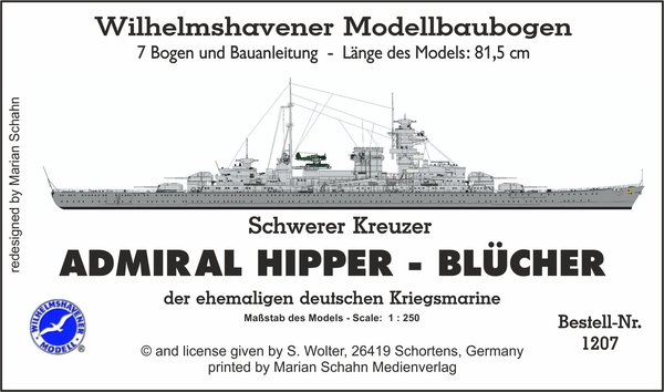 HIPPER / BLÜCHER Schwerer Kreuzer