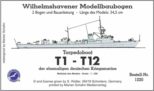 Torpedoboote T 1 - T 12 KM