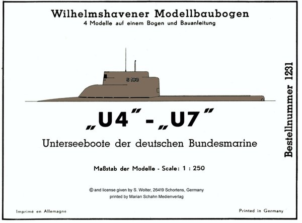 U-Boot U4 - U7