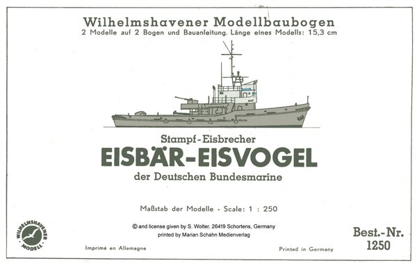 Eisbrecher EISBÄR / EISVOGEL/Ice breaker