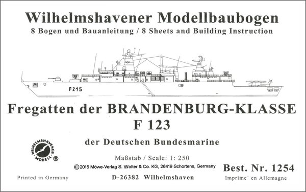Fregatte BRANDENBURG Typ 123