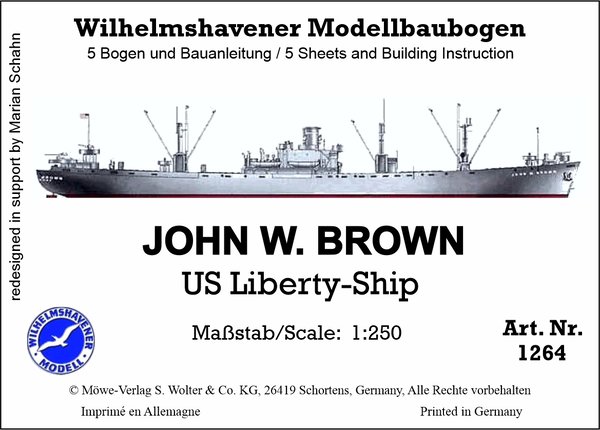 U.S.S. JOHN W. BROWN, Liberty-Ship