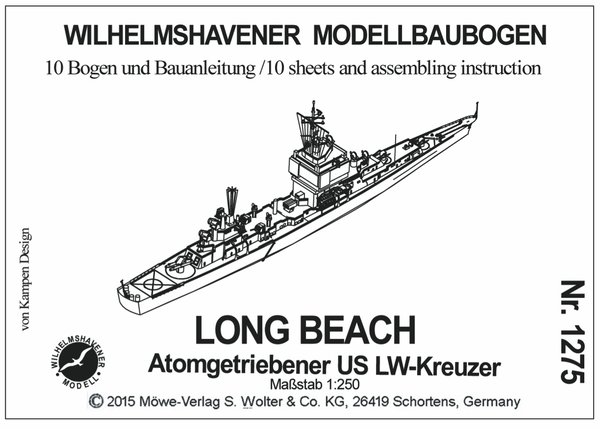 USS LONG BEACH CGN-9 LW - Kreuzer