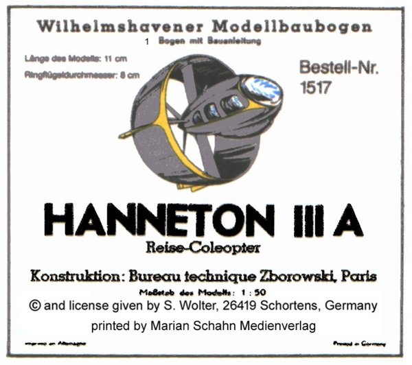 HANNETON III A Colecopter