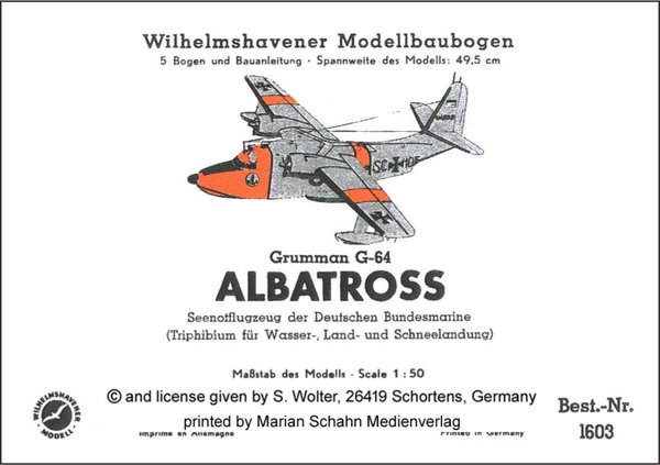 G-64 ALBATROSS, SAR (Luftwaffe)