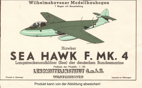 HAWKER SEA HAWK F. MK. 4