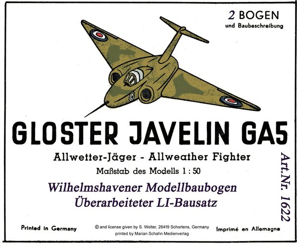 Gloster JavELIN GA 5